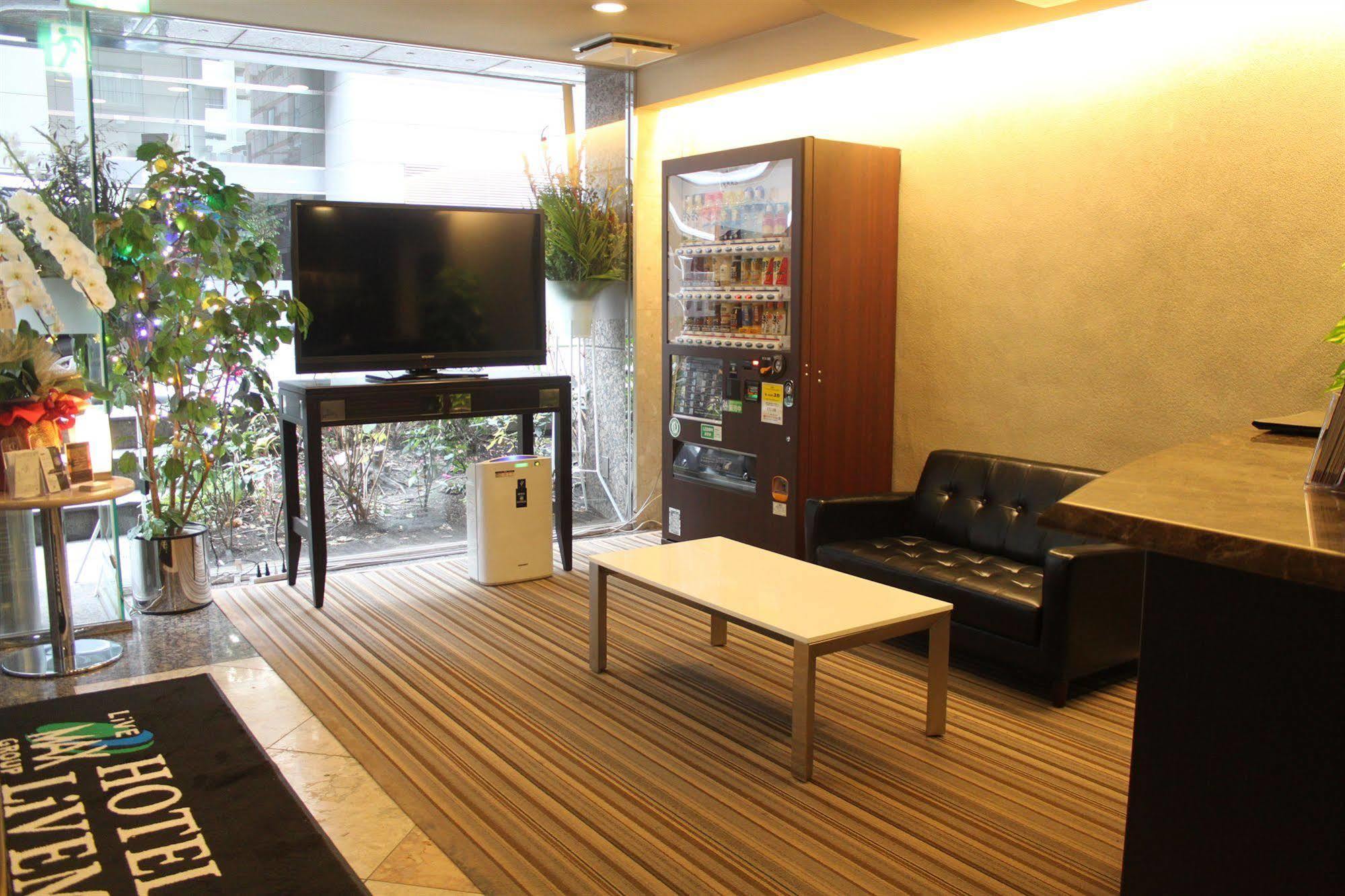 HOTEL LiVEMAX BUDGET Shinbashi Tokyo Eksteriør billede